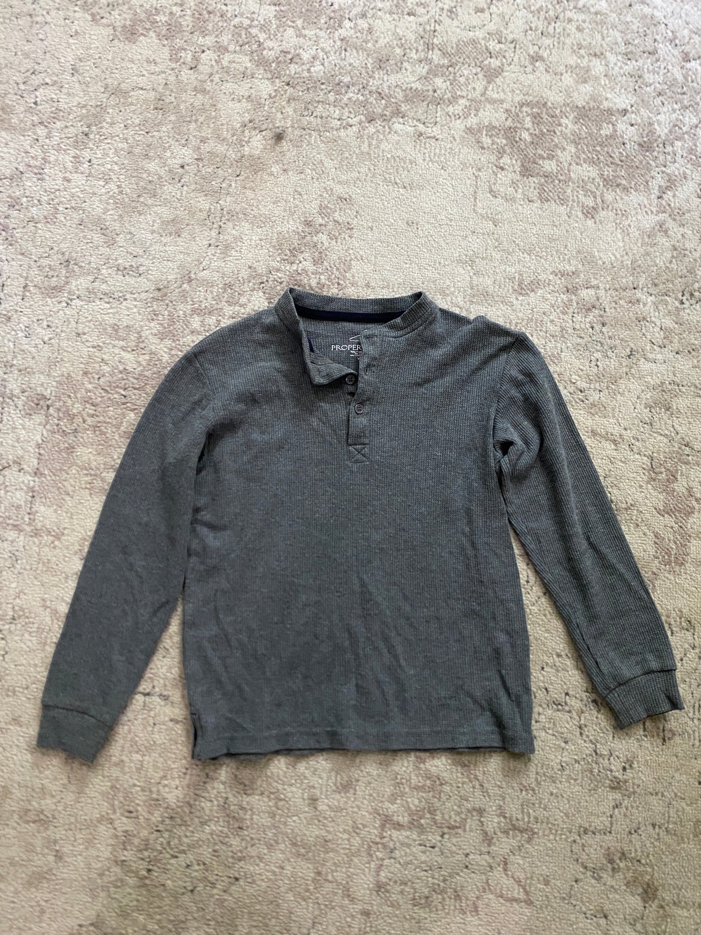 Boys Properly Tied Thermal Top Youth Small