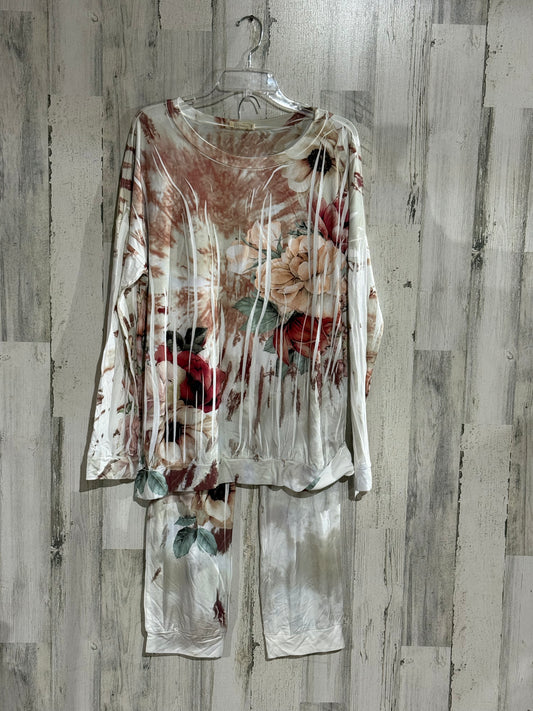 Womens Floral Blumin 2pc Set 1XL