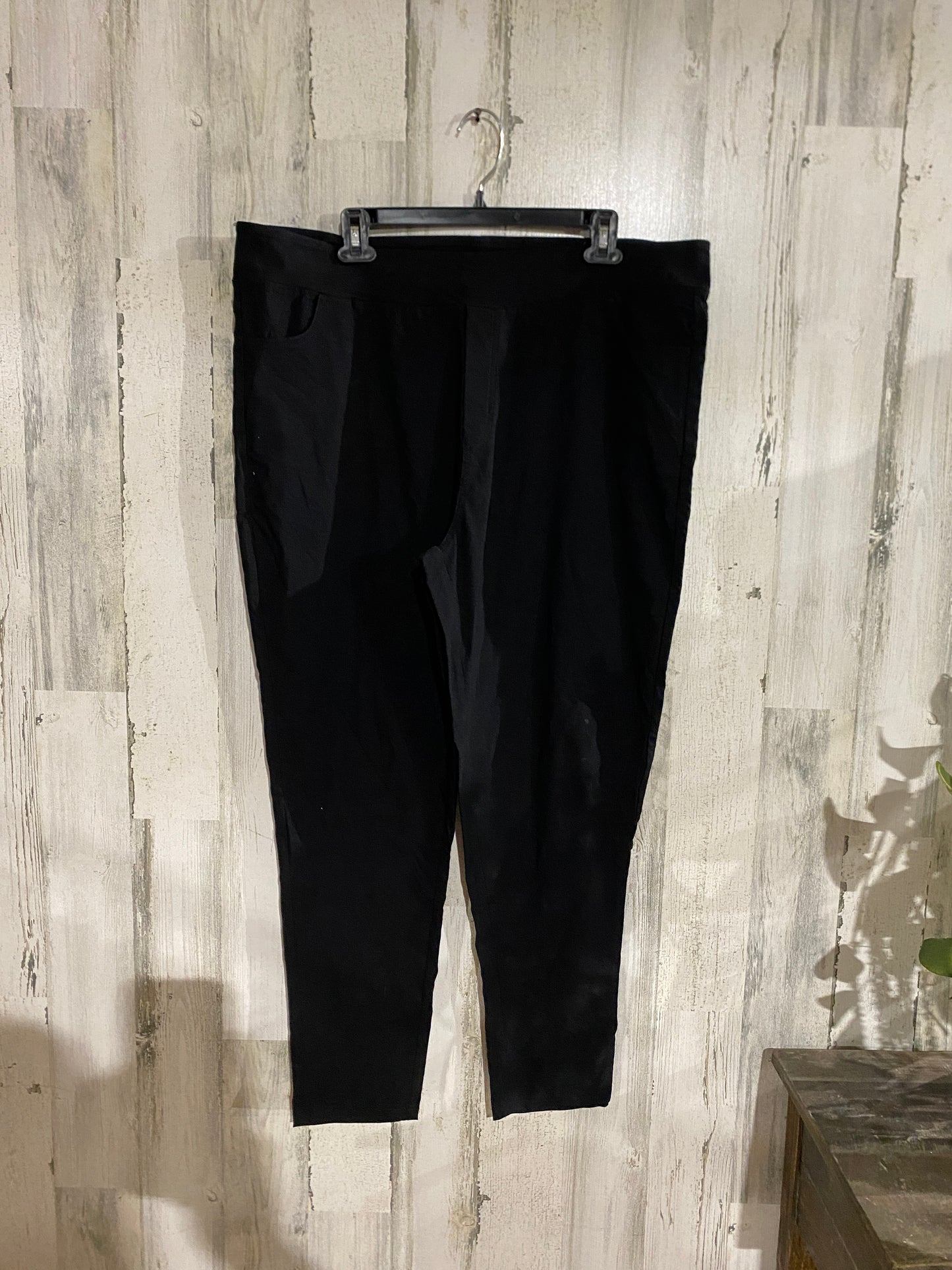 Womens Allegrace Dress Pants Sz 18W
