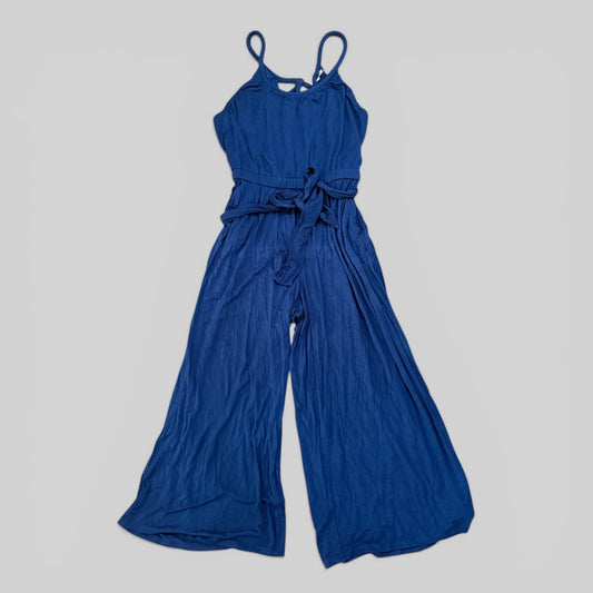 Womens Loft Navy Jumpsuit Large