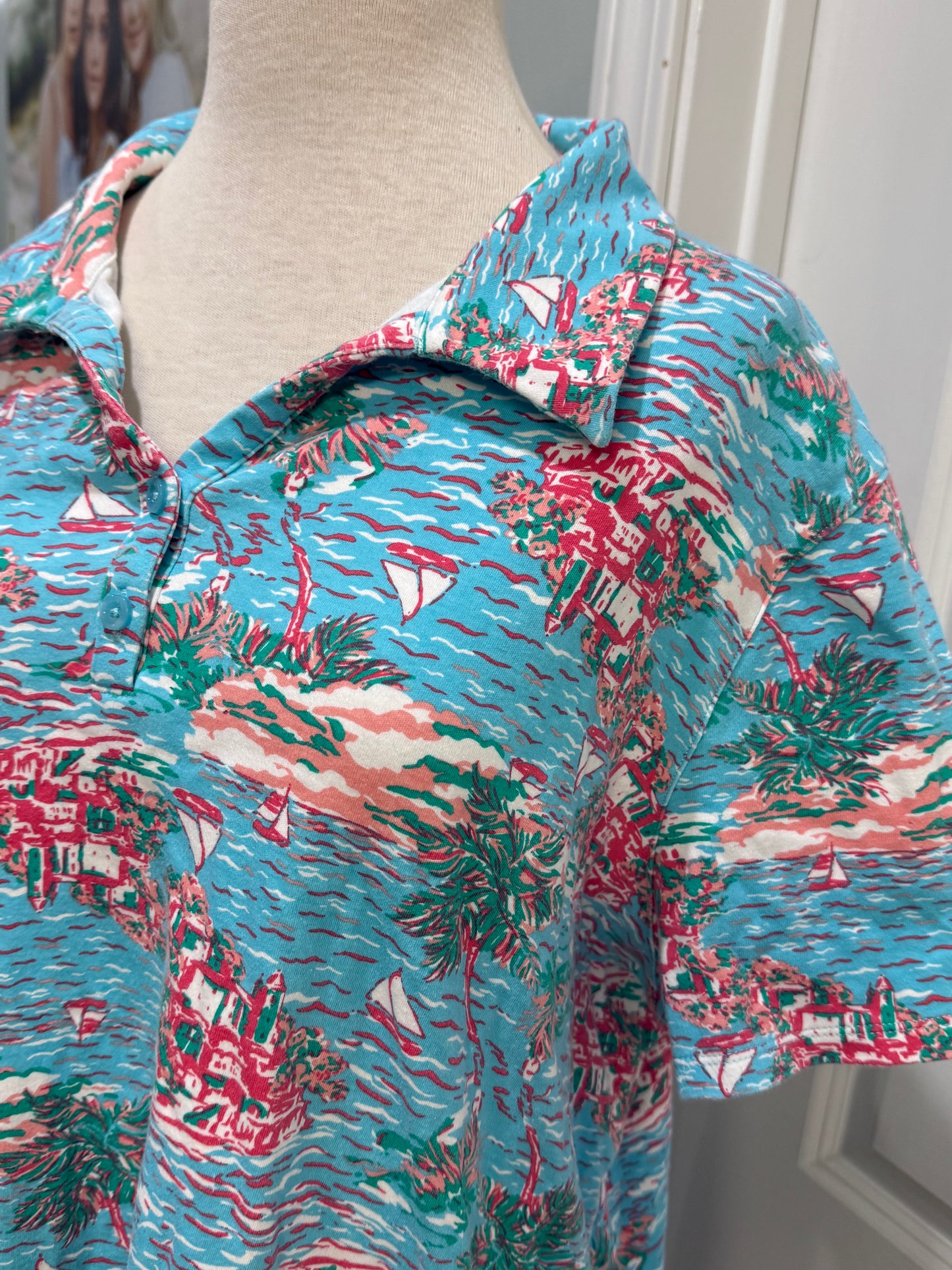 Womens Kim Rogers Beach Dress Size XXL
