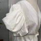 Womens Entro White V-Neck Dress Size Large NWT $48