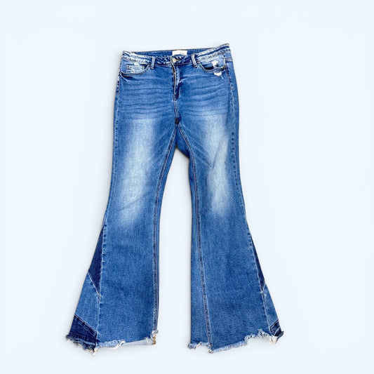 Womens Vervet High Rise Flare Jeans Size 31 EUC